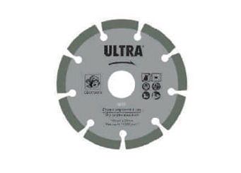 Scies circulaires diamant (coupe a sec) /  Diamond cutting wheels (dry)